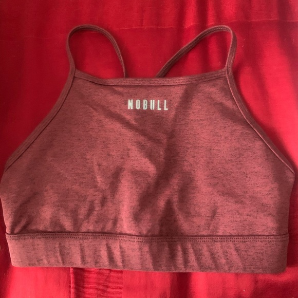 NOBULL Other - WOMANS NOBULL WINE HEATHER MEDIUM BRA